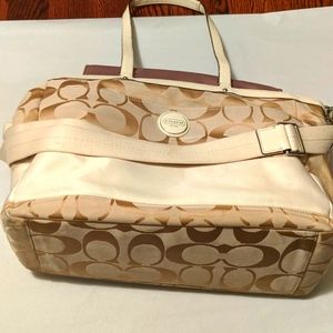 Coach diaper bag